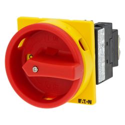 Eaton Hauptschalter T0 T0-2-1/EA/SVB, 20A, 5,5kW, 3-polig, Rot/Gelb... EATON-038873 4015080388739 (Abb. 1)