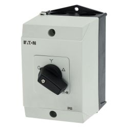Eaton Stern-Dreieck-Schalter T0 T0-4-8410/I1, 20A, IP65, Kunststoff, Schwarz... EATON-207140 4015082071400 (Abb. 1)