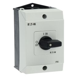Eaton EIN-AUS-Schalter T0 T0-2-1 / I1, 20A 5,5kW, Kunststoff, Schwarz... EATON-207081 4015082070816 (Abb. 1)