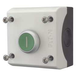Eaton Drucktaster RMQ-Titan M22-D-G-X1/KC11/I, 1 Schließer 1 Öffner, Kunststoff, Grün... EATON-216522 4015082165222 (Abb. 1)