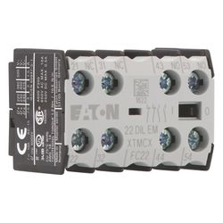 Eaton Hilfsschalterbaustein DILEM 22DILEM, 4-polig, 2 S, 2 Ö, Frontbefestigung, Schraubkl... EATON-010112 4015080101123 (Abb. 1)