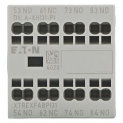 Eaton Hilfsschalterbaustein DILA DILA-XHI31-PI, 4-polig 16A 3S 1Ö, Frontbefestigung, Push... EATON-199318 4015081974023 (Abb. 1)