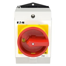 Eaton Hauptschalter T0 T0-4-15682/I1/SVB, 20A, 5,5kW, 6-polig, 1S/1Ö, Grau/Rot... EATON-207161 4015082071615 (Abb. 1)