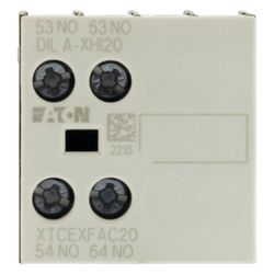 Eaton Hilfsschalterbaustein DILA DILA-XHI20, 2-polig, 38x36x45mm, Schraubklemmen... EATON-276422 4015082764227 (Abb. 1)