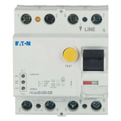 Eaton Fehlerstromschutzschalter xEffect FRCdM-63/4/003-G/B, 63 A, 4-polig, 30 mA, Typ G/B... EATON-167894 4015081644704 (Abb. 1)