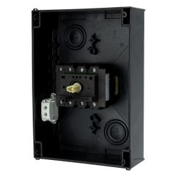 Eaton Hauptschalter P3 P3-100/I5/SVB/N, 100 A, 55 kW, 4-polig, Aufputzmontage, Grau, Rot... EATON-207379 4015082073794 (Abb. 1)
