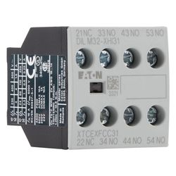 Eaton Hilfsschalterbaustein DILM DILM32-XHI31, 4-polig, 3 S, 1 Ö, Frontbefestigung, Schra... EATON-106112 4015081058822 (Abb. 1)