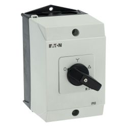 Eaton Stern-Dreieck-Schalter T3 T3-4-8410/I2, 32 A, Kunststoff, Schwarz... EATON-207195 4015082071950 (Abb. 1)