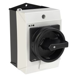 Eaton Hauptschalter T0 T0-2-1 / I1 / SVB-SW, 20A, 5,5kW, 3-polig, Schwarz... EATON-207148 4015082071486 (Abb. 1)