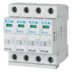 Eaton Überspannungsschutzgerät xPole SPCT2-280/4, 4 TE, 280V, 20kA, IP20... EATON-167596 4015081640874 (Abb. 1)