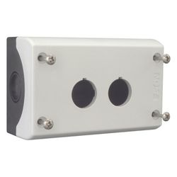 Eaton Aufbaugehäuse M22 M22-I2, 2 Einbaustellen, 56x120x80mm, Kunststoff, Grau... EATON-216537 4015082165376 (Abb. 1)