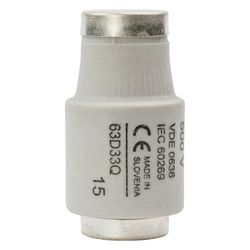 Eaton Niederspannungssicherung Bussmann 63D33Q, 63A 500V flink, Kupfer... EATON-63D33Q 5027590485005 (Abb. 1)