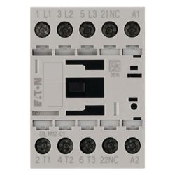 Eaton Leistungsschütz DILM DILM12-01(24VDC), 3-polig 5,5kW, 1 Öffner, 24V DC, Schraubklem... EATON-276880 4015082768805 (Abb. 1)