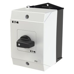 Eaton Wendeschalter T0 T0-3-8401/I1, 20A, 5 Kontakte, 60 Grad, Kunststoff, Schwarz... EATON-207132 4015082071325 (Abb. 1)