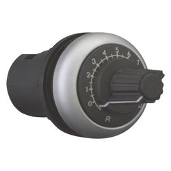 Eaton Potentiometer M22 M22-R10K, 22,5mm, 10kOhm, 0,5W, Titan... EATON-229491 4015082294915 (Abb. 1)