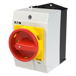 Eaton Hauptschalter T0 T0-4-15682/I1/SVB, 20A, 5,5kW, 6-polig, 1S/1Ö, Grau/Rot... EATON-207161 4015082071615 (Abb. 1)