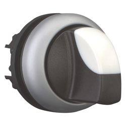 Eaton Wahlschalter M22-WRK, 22,5mm, rastend, 2 Stellungen, Kunststoff, Titan, Schwarz... EATON-216867 4015082168674 (Abb. 1)