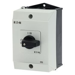 Eaton EIN-AUS-Schalter T0 T0-2-1 / I1, 20A 5,5kW, Kunststoff, Schwarz... EATON-207081 4015082070816 (Abb. 1)