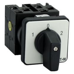 Eaton Umschalter T0 T0-3-8212/E, 20A, 3 Baueinheiten, Kunststoff, Schwarz... EATON-029353 4015080293538 (Abb. 1)