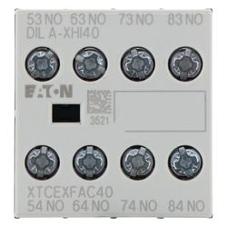 Eaton Hilfsschalterbaustein DILA DILA-XHI40, 4-polig, 16A, Schraubklemmen, Frontbefestigu... EATON-276428 4015082764289 (Abb. 1)