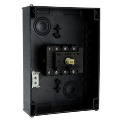 Eaton Hauptschalter P3 P3-100/I5/SVB/N, 100 A, 55 kW, 4-polig, Aufputzmontage, Grau, Rot... EATON-207379 4015082073794 (Abb. 1)