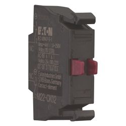 Eaton Kontaktelement M22 M22-CK02, 2 Ö, Frontbefestigung, Federzuganschluss... EATON-107899 4015081075362 (Abb. 1)