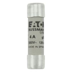 Eaton Sicherungseinsatz Bussmann C10G4, 10x38mm, 4A, 500V, 120kA, gG/gL... EATON-C10G4 5027590493543 (Abb. 1)