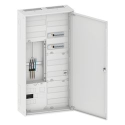 Eaton Zähler-Komplettschrank ZSD ZSD-ZV-1100/APZ/B, 63A, 2 Felder, 1100x550x225mm, Stahl,... EATON-191009 4015081913879 (Abb. 1)