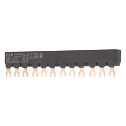 Eaton Drehstromschienenblock B3.0/4-PKZ0, 3-polig, 182mm, Schwarz... EATON-063960 4015080639602 (Abb. 1)