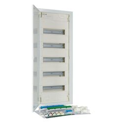 Eaton Unterputz-Kleinverteiler xComfort KLV-60UPP-F, 5-reihig, 60TE, 840x360x100mm, Kunst... EATON-302410 9010238160804 (Abb. 1)