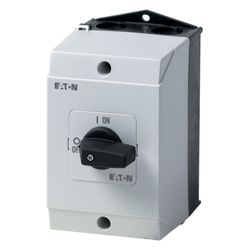 Eaton EIN-AUS-Schalter T0 T0-2-1 / I1, 20A 5,5kW, Kunststoff, Schwarz... EATON-207081 4015082070816 (Abb. 1)