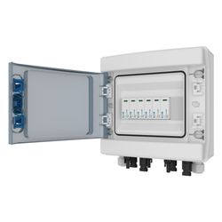 Eaton Photovoltaik-DC-Stringbox IKA-SOL20-X22-T2-1/8, 2x IN + 2x OUT, IP65, Polycarbonat,... EATON-501989 9010653063919 (Abb. 1)
