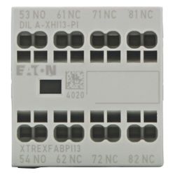 Eaton Hilfsschalterbaustein DILA DILA-XHI13-PI, 4-polig, 16A, 1S 3Ö, Frontbefestigung, Pu... EATON-199320 4015081974047 (Abb. 1)