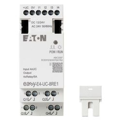 Eaton Ein-/Ausgangserweiterung easyE4 EASY-E4-UC-8RE1, 4 digitale Eingänge, 4 Relaisausgä... EATON-197217 4015080892786 (Abb. 1)