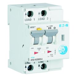 Eaton Brandschutzschalter xPole AFDD+ AFDD-16/2/B/003-A, 2-polig, B16A, 30mA, Typ A, 1872... EATON-187204 4015081822539 (Abb. 1)