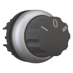 Eaton Wahlschalter M22-WR3, 3 Stellungen, Kunststoff, Titan/Schwarz... EATON-216863 4015082168636 (Abb. 1)