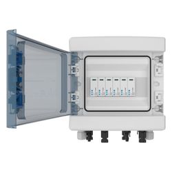 Eaton Photovoltaik-DC-Stringbox IKA-SOL20-X22-T2-1/8, 2x IN + 2x OUT, IP65, Polycarbonat,... EATON-501989 9010653063919 (Abb. 1)