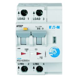 Eaton Brandschutzschalter xPole AFDD+ AFDD-16/2/B/003-A, 2-polig, B16A, 30mA, Typ A, 1872... EATON-187204 4015081822539 (Abb. 1)