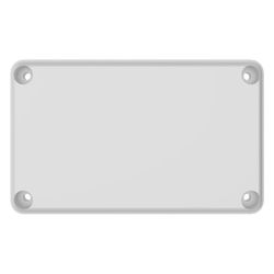 Eaton Flanschplatte xEnergy Basic F3A-2K-M50/16-2, 25x230x140mm, Kunststoff, Lichtgrau... EATON-EP-501503 9010653053224 (Abb. 1)
