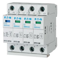 Eaton Überspannungsschutzgerät xPole SPCT2-280-3+NPE, 20 kA, 280V, 4 TE... EATON-167620 4015081640683 (Abb. 1)