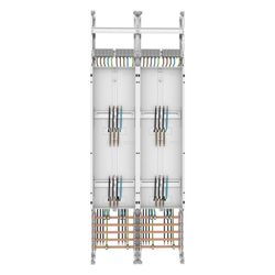 Eaton Zähler-Komplettschrank ZSD-Z29A1074, 1350x500x110mm, 2-stöckig, Weiß... EATON-230815 4015082308155 (Abb. 1)