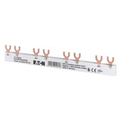 Eaton Phasenschiene EVG-2PHAS/4AFDD, 10mm2, 192x9,5x27,1mm, Isoliert... EATON-193378 9010238019706 (Abb. 1)