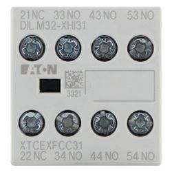 Eaton Hilfsschalterbaustein DILM DILM32-XHI31, 4-polig, 3 S, 1 Ö, Frontbefestigung, Schra... EATON-106112 4015081058822 (Abb. 1)