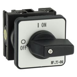 Eaton EIN-AUS-Schalter T0 T0-1-8200/E, 20A 5,5kW 90 Grad, Kunststoff, Schwarz... EATON-067352 4015080673521 (Abb. 1)