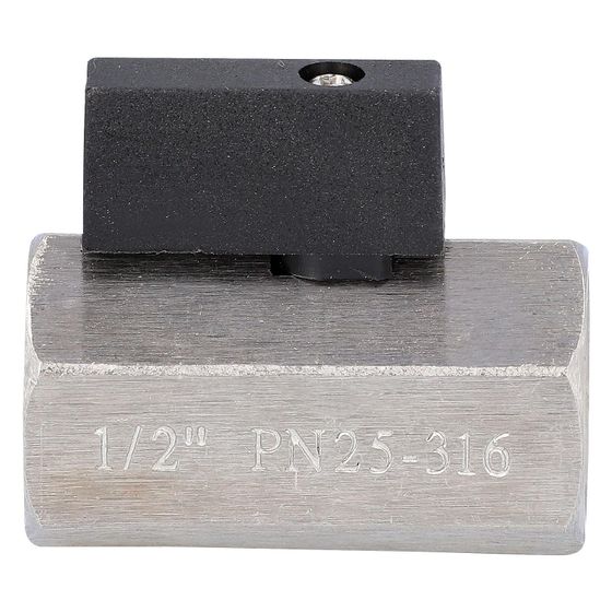 Effebi Mini-Kugelhahn kurzer Hebel, DN 8 1/4