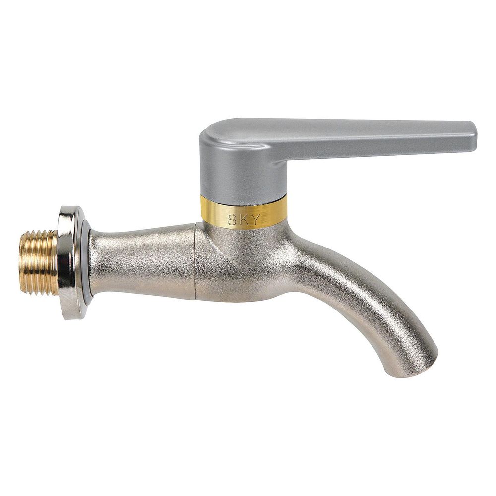 Effebi Auslaufkugelhahn Sky DN15 1/2", 100 bar, Messing, Schwarz... EFFEBI-1750N404 8016218351393 (Abb. 2)
