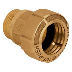 Effebi Anschlussverschraubung Typ 861, 50mm x 1 1/2", Messing... EFFEBI-10010008P 8016615029345 (Abb. 1)