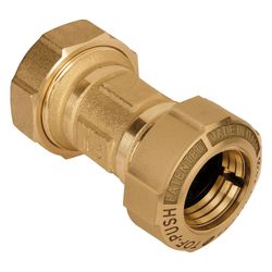 Effebi Muffe Typ 863 gerade, 20mm, 66,5mm, 16 bar, 80 Grad C, Messing, NBR... EFFEBI-10030004P 8016615029505 (Abb. 1)