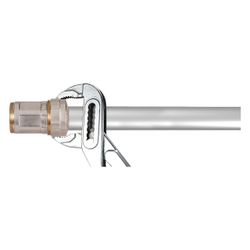 Effebi Kronos Push Rohranschluss 3-teilig, DN 32 1 1/4" IG, Messing vernickelt CW617N... EFFEBI-E101N907P 8016218601276 (Abb. 1)