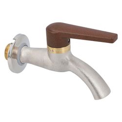 Effebi Auslaufkugelhahn Sky 1/2" PN100, DN15, Messing, Braun, 1755H404... EFFEBI-1755H404 8016218775069 (Abb. 1)